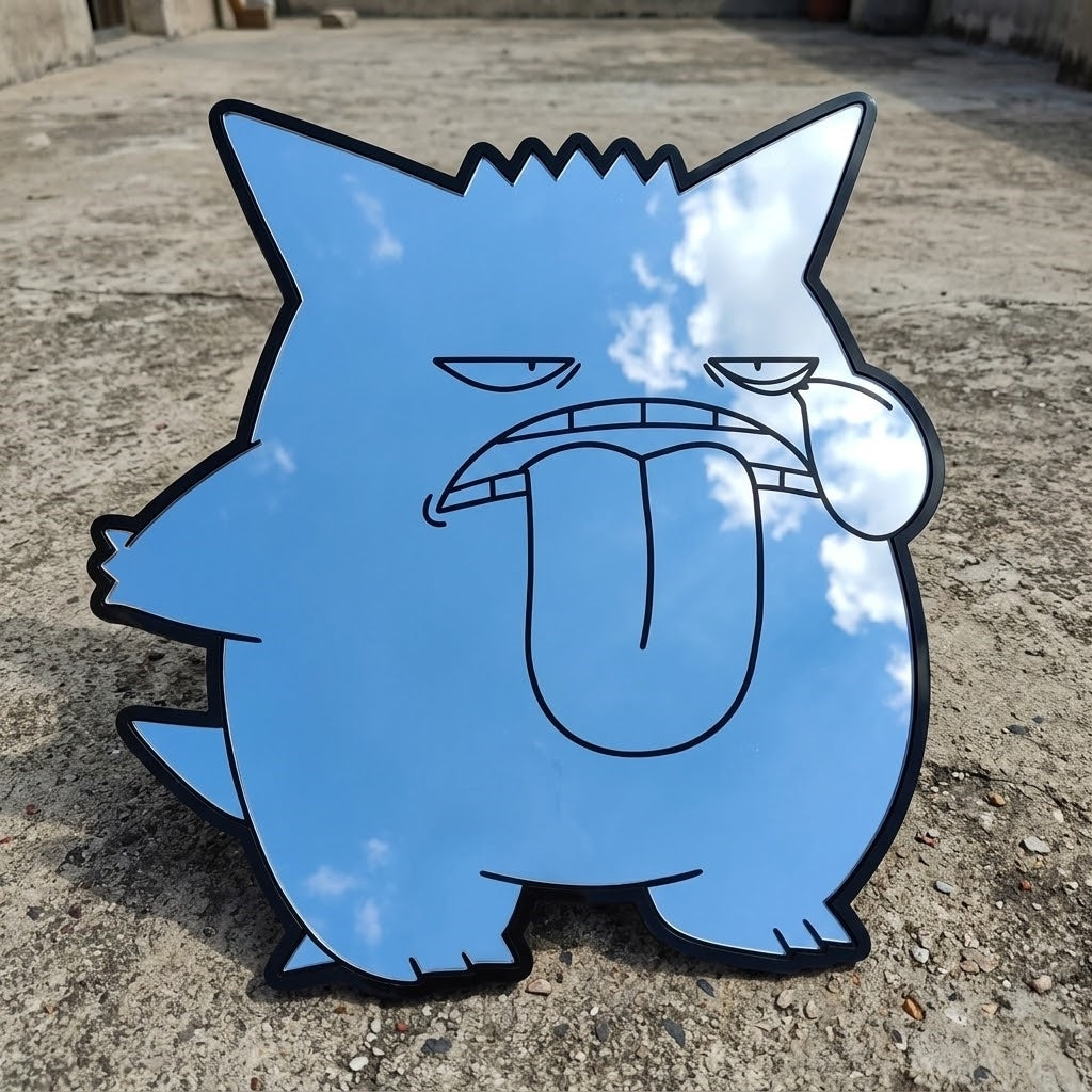 Gengar Shaped Mirror
