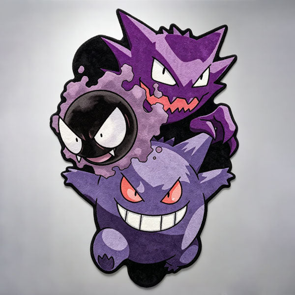 Gengar Evolution Line Rug