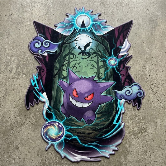 Gengar Secret Forest Rug