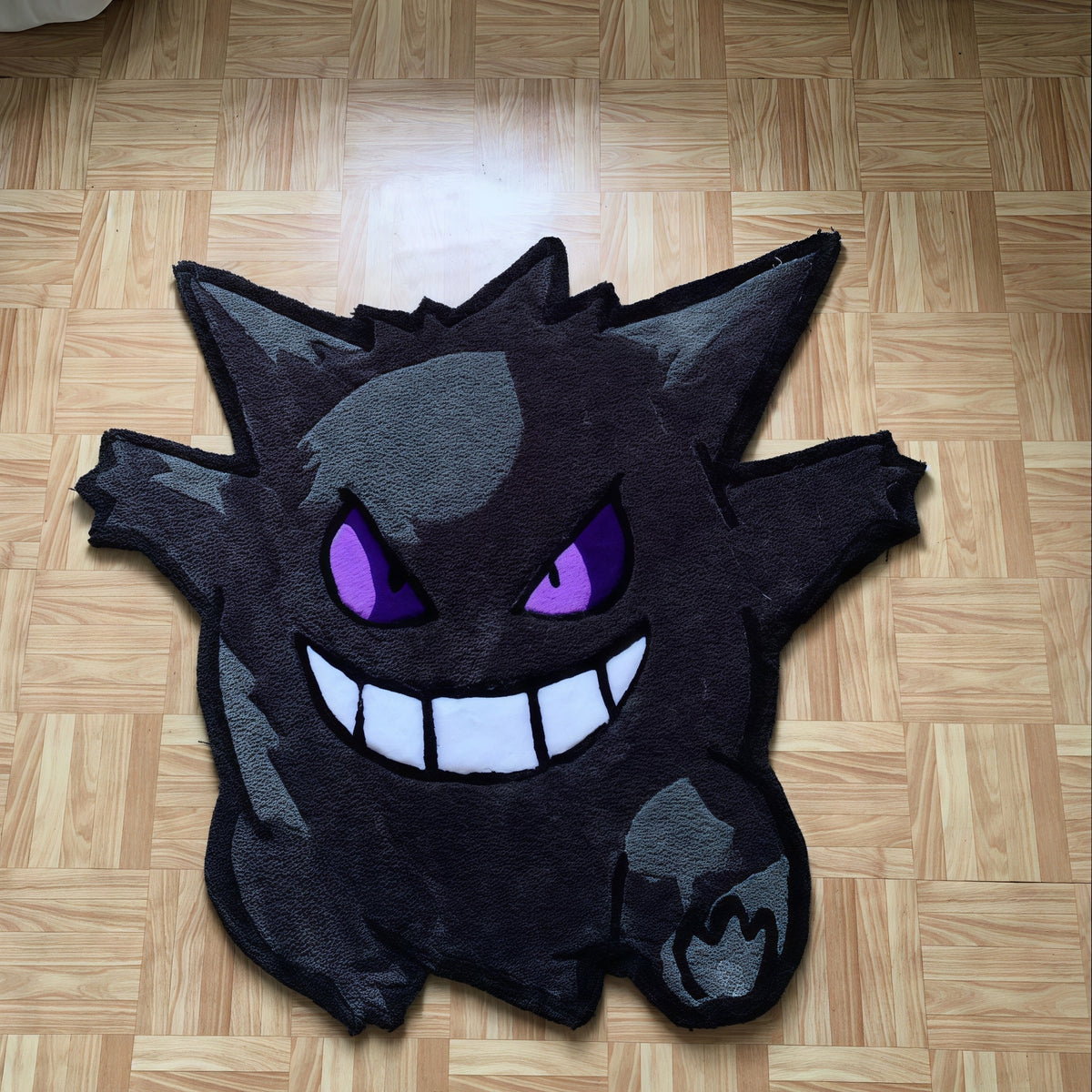 Gengar Shaped Rug