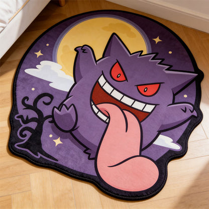 Gengar Under the Moonlight Rug