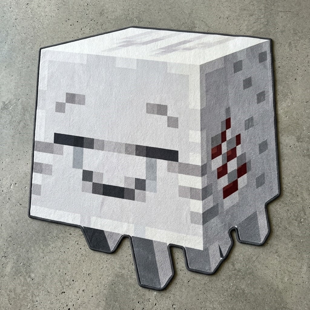 Ghast Shaped Rug