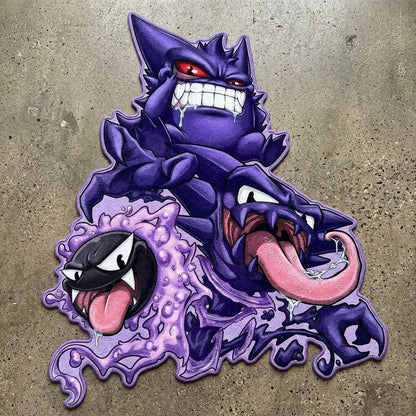 Ghastly Evolution Shaped Rug