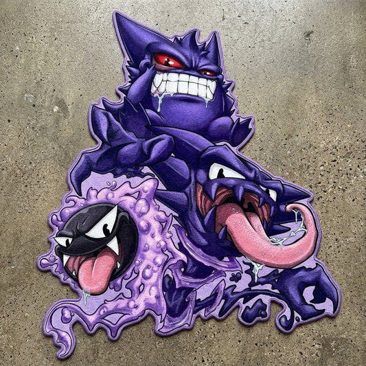 Ghastly Evolution Shaped Rug