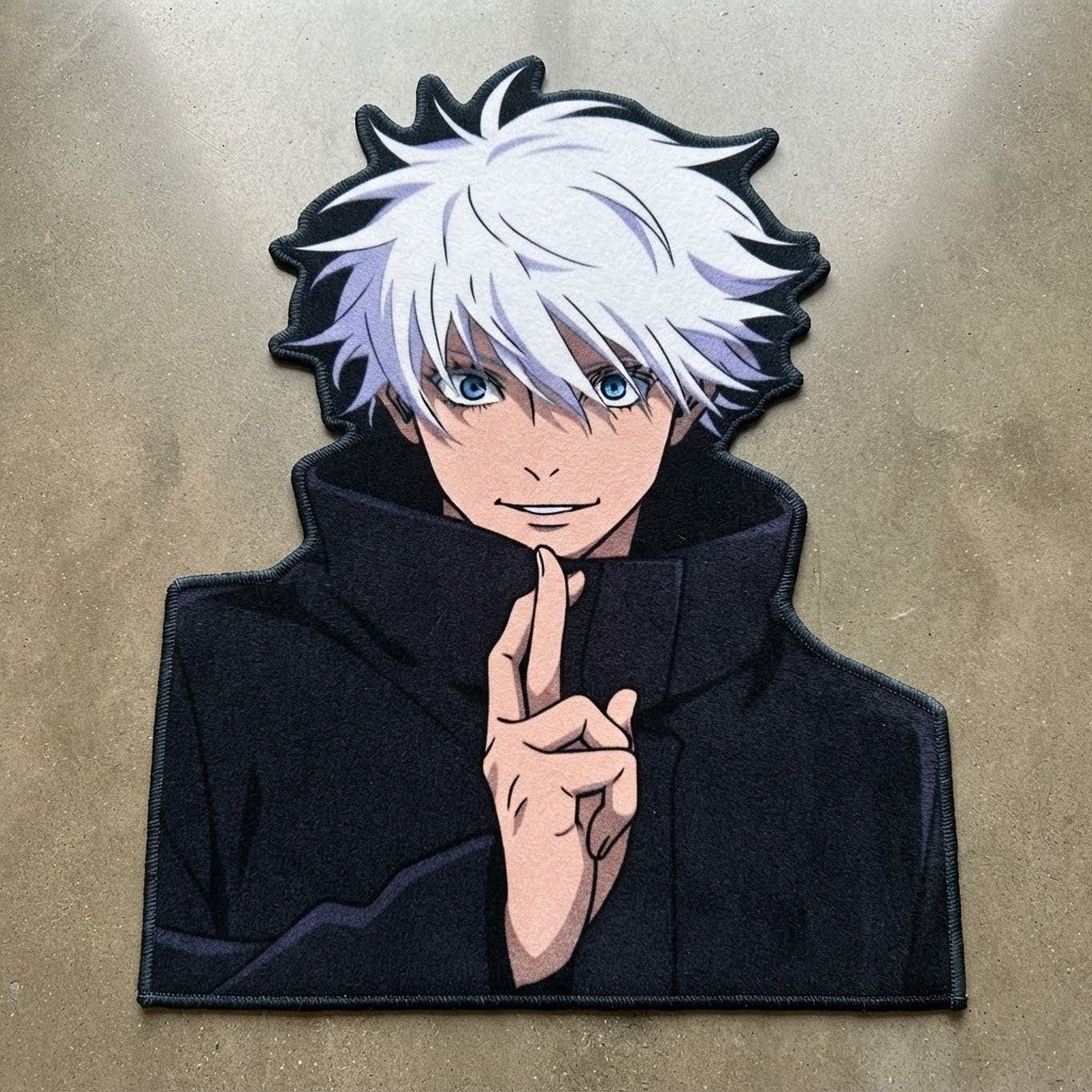 Gojo Satoru No Blindfold Rug