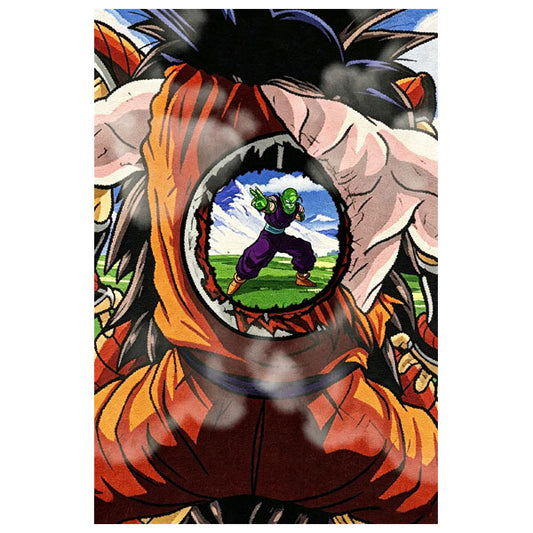 Goku Chest Pierced Rug