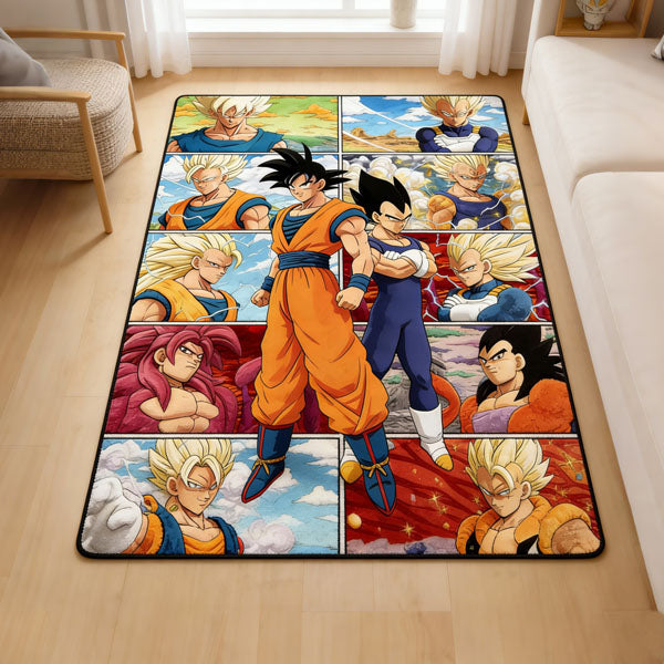 Goku & Vegeta Rug