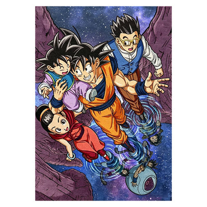 Goku’s Family Rug
