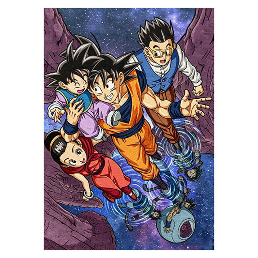 Goku’s Family Rug