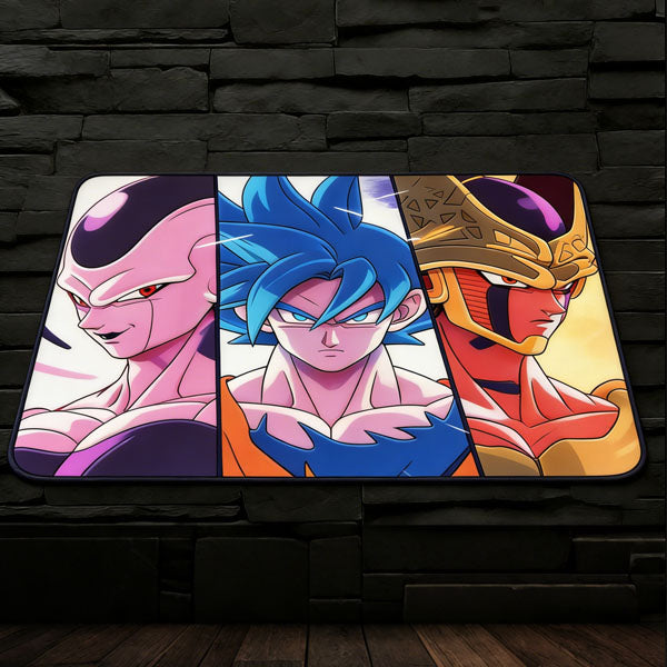 Goku vs Buu & Frieza Rug