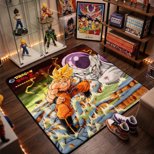 Goku vs Frieza Rug