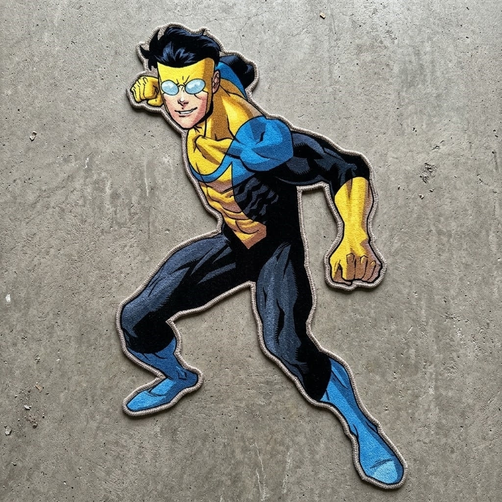 Invincible Action Rug