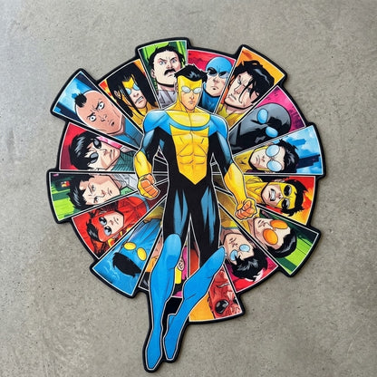 Invincible All Characters Rug