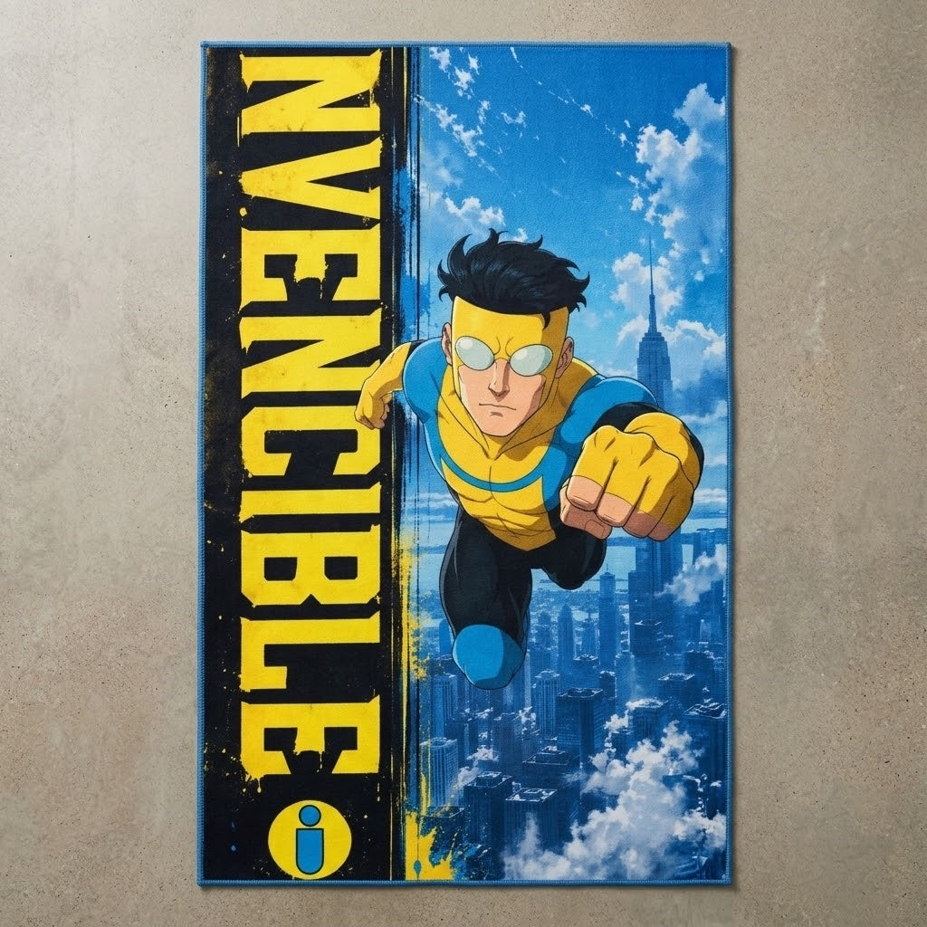 Invincible Hero Landing Rug
