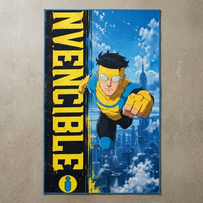 Invincible Hero Landing Rug