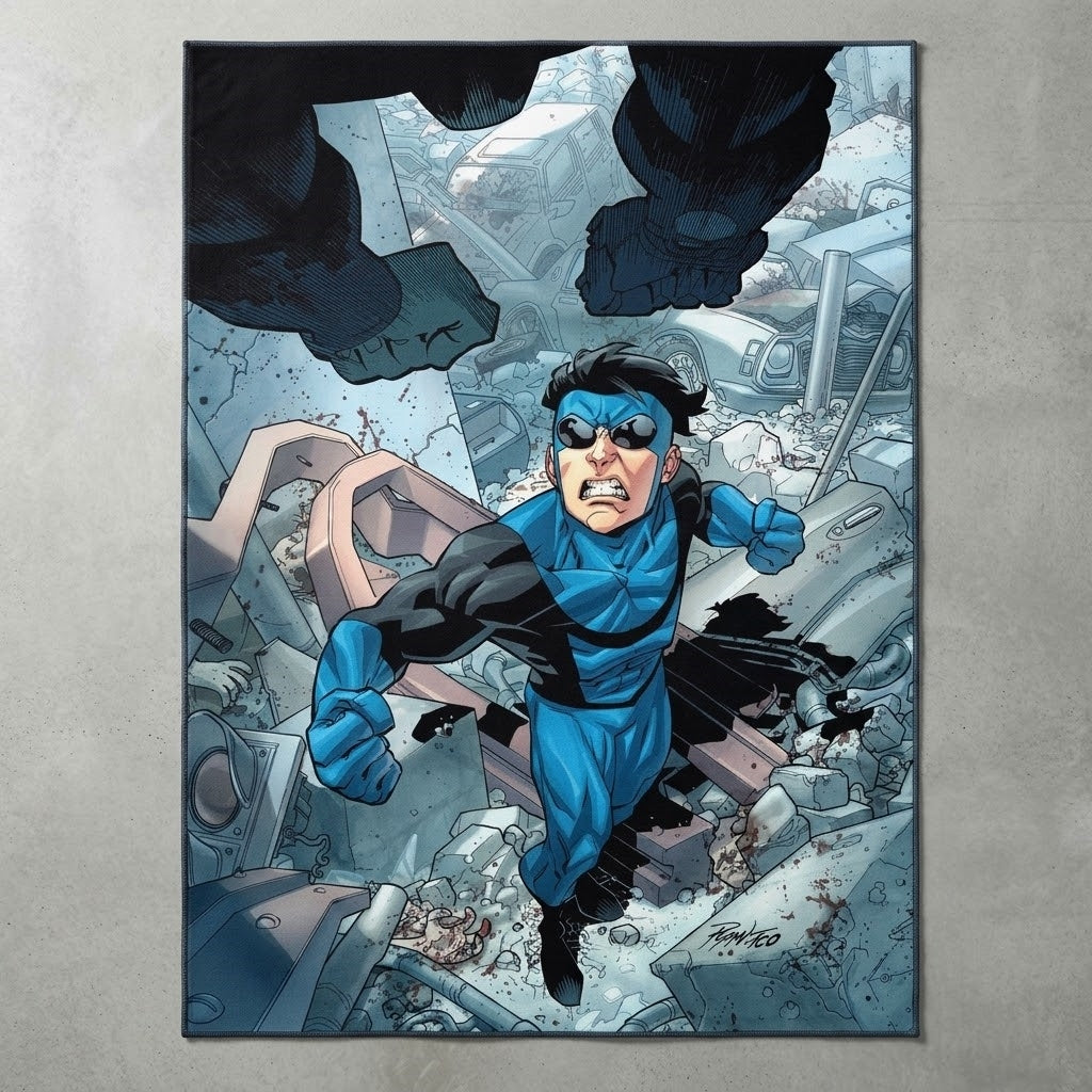 Invincible Ruin Punch Rug