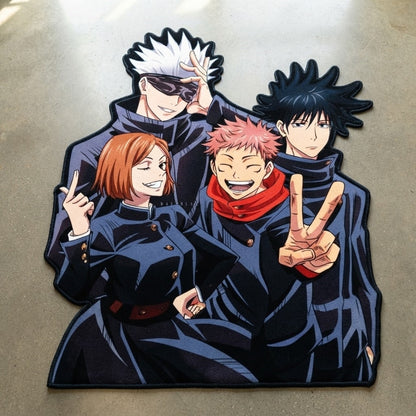 Jujutsu Kaisen 4 Characters Rug