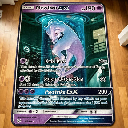 Mewtwo GX #78 Card Rug