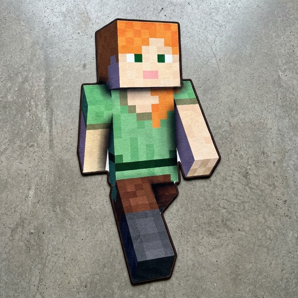 Minecraft Alex Rug