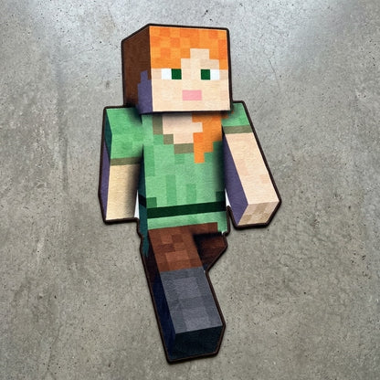 Minecraft Alex Rug
