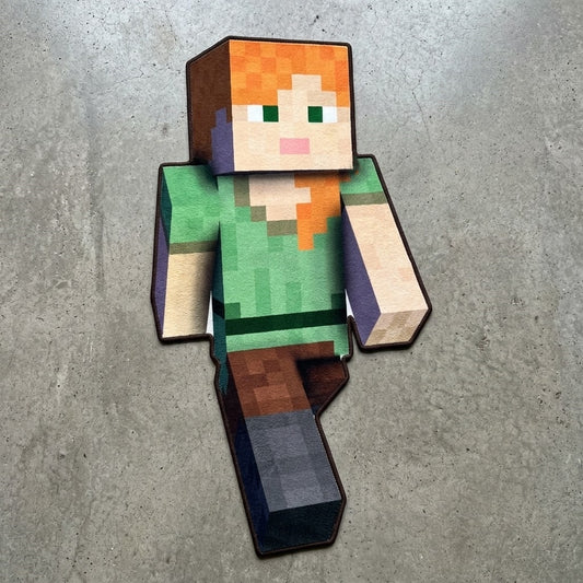 Minecraft Alex Rug