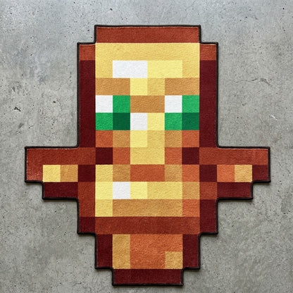 Minecraft Golden Apple Rug