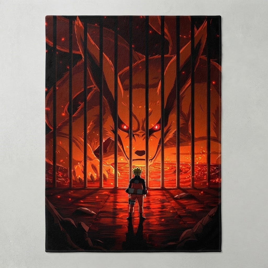 Naruto Kurama Seal Rug