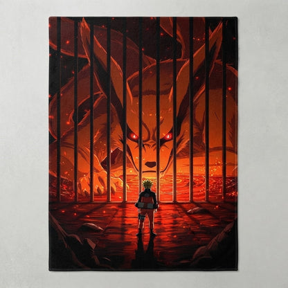 Naruto Kurama Seal Rug