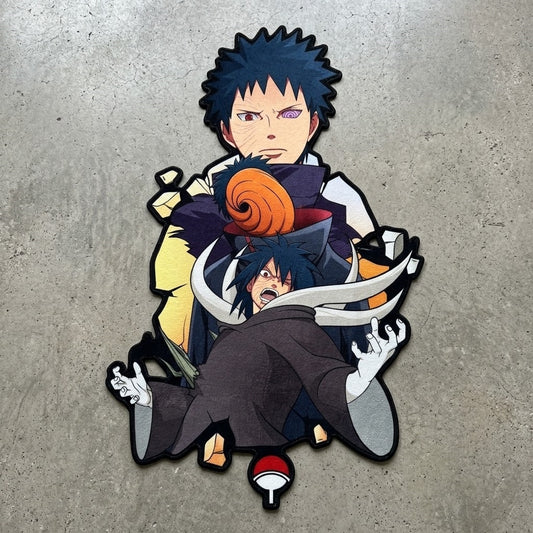 Obito & Madara Shaped Rug