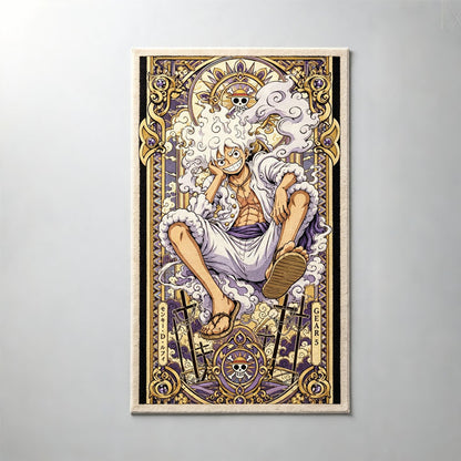 One Piece Gear 5 Luffy Rectangular Rug