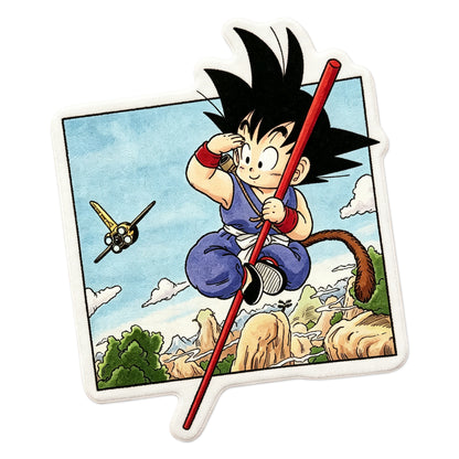 Playful Kid Goku Rug