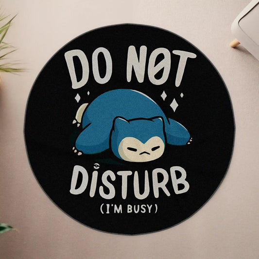 Snorlax Round Rug