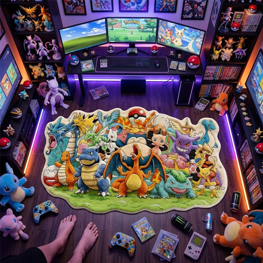 Pokémon Family Rug