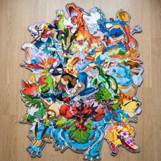 Pokémon Starters Group Rug