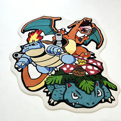 Pokemon Trio Design Rug