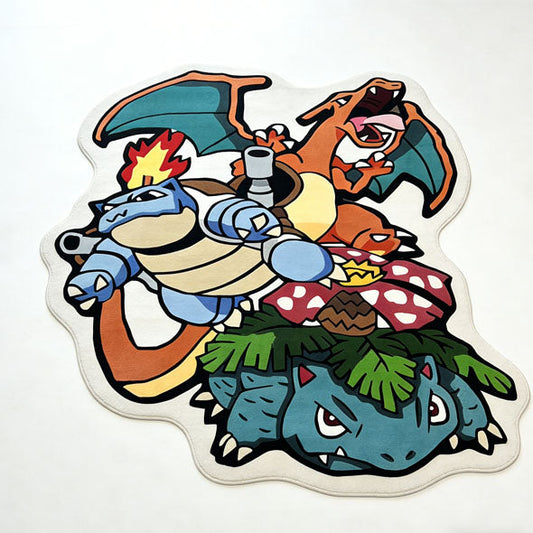 Pokemon Trio Design Rug