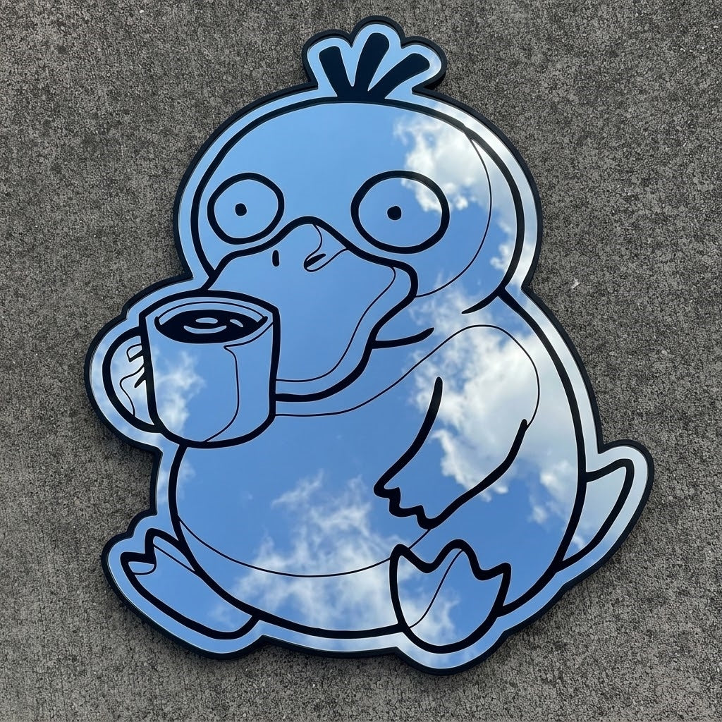 Psyduck Coffee Mirror