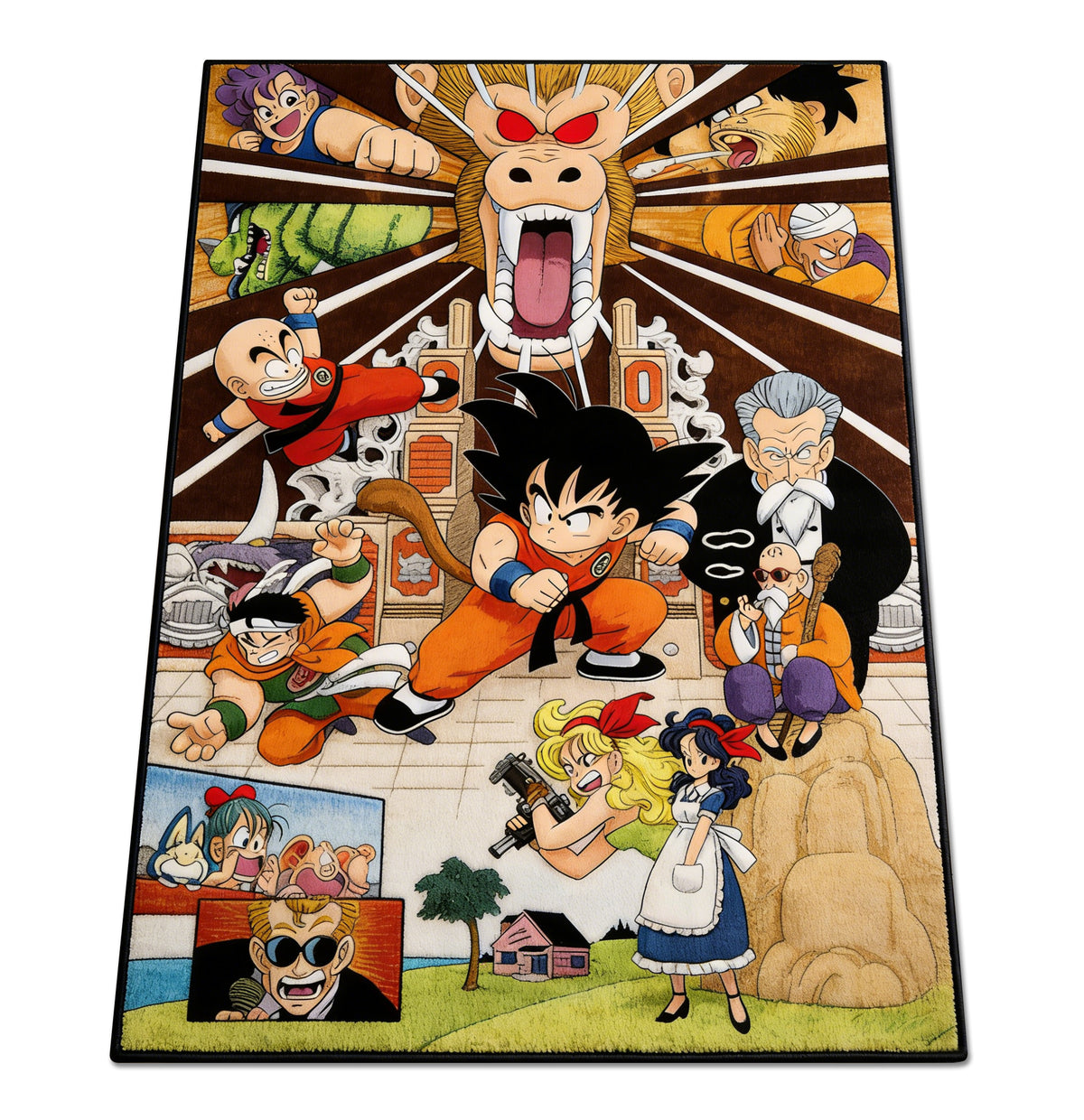 Retro Dragon Ball Rug