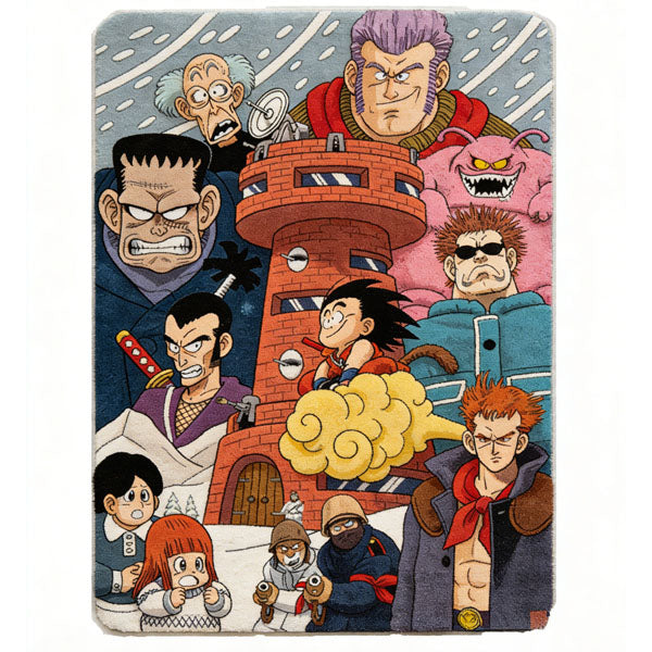 Retro Dragon Ball Rug