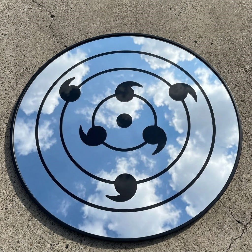 Rinnegan Round Mirror