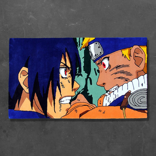 Naruto vs Sasuke Rug