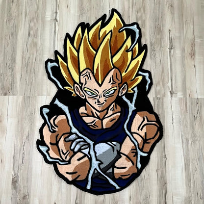 SUPER SAIYAN VEGETA RUG