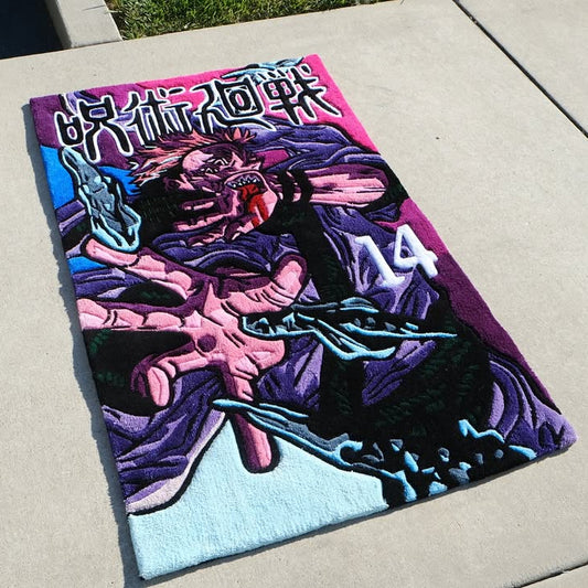 Ryomen Sukuna Anime Rug