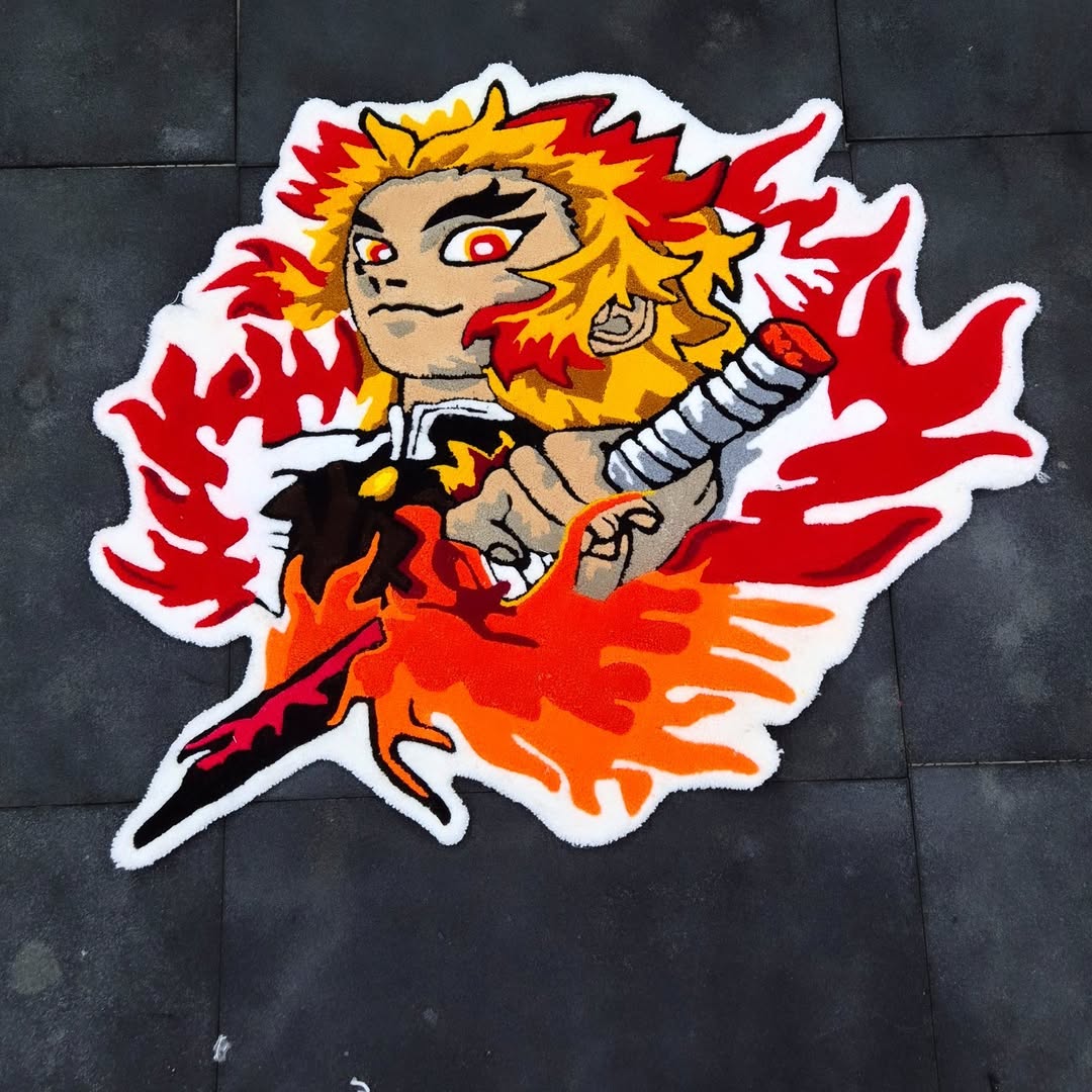Kyojuro Rengoku Rug