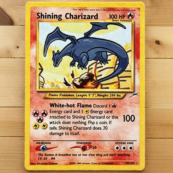 Shining Charizard #107 Card Rug