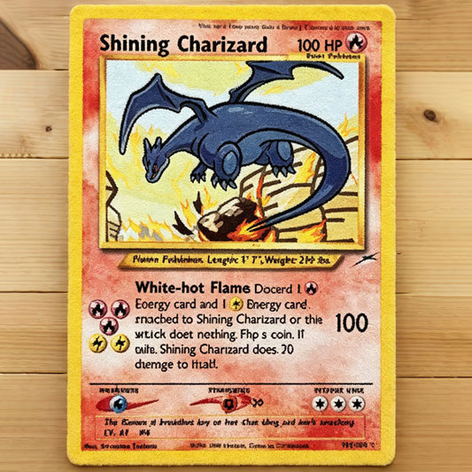 Shining Charizard #107 Card Rug