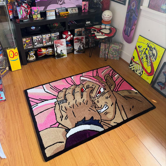 Super Saiyan Rosé Full Power Rug