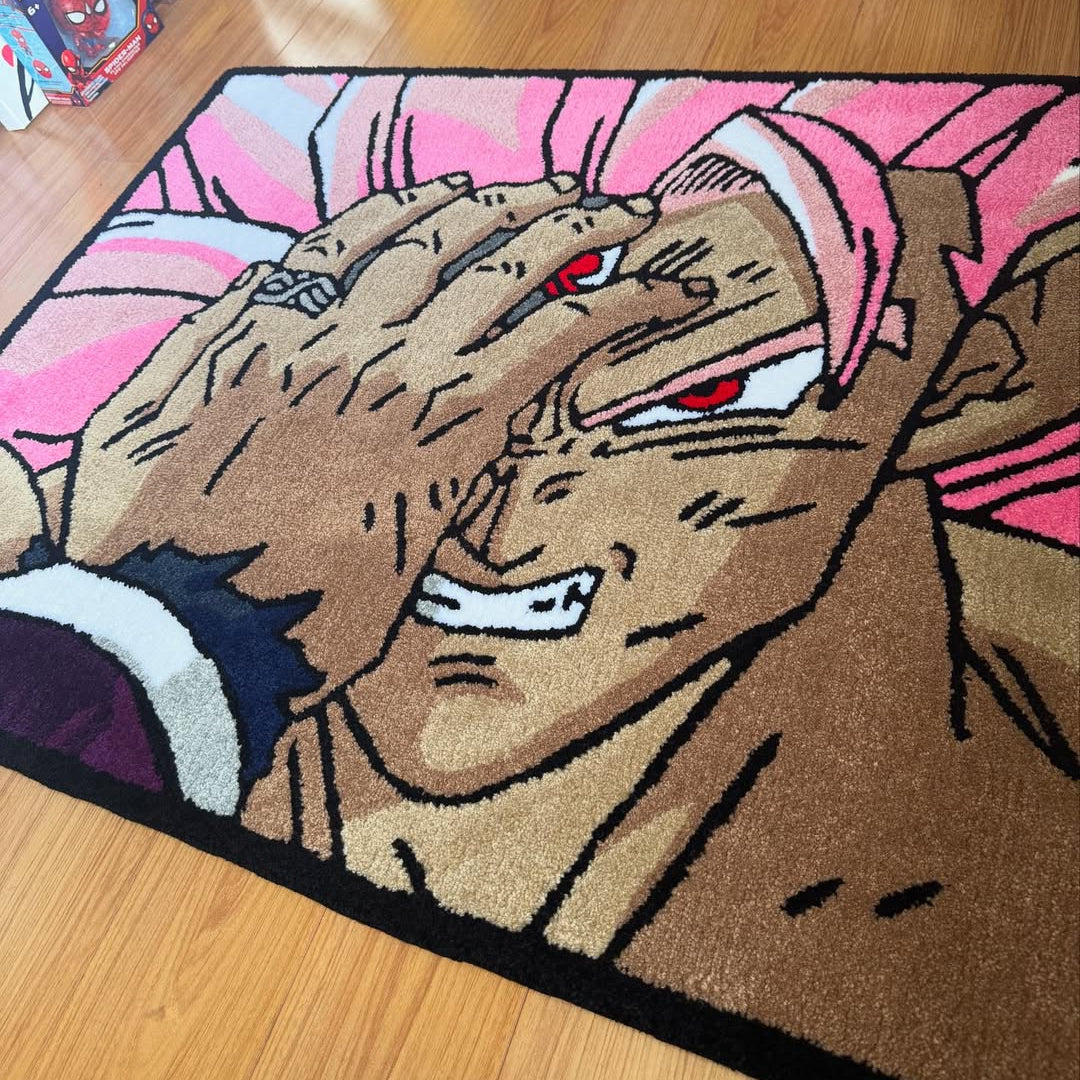 Super Saiyan Rosé Full Power Rug