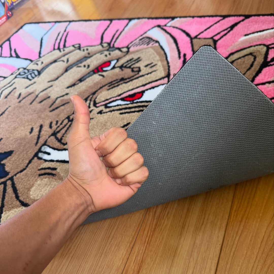 Super Saiyan Rosé Full Power Rug