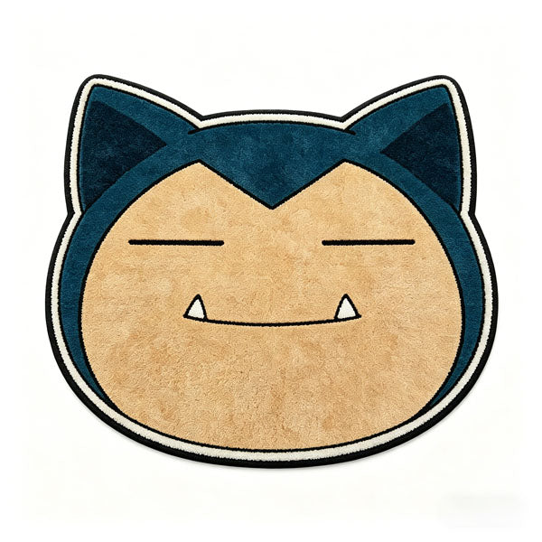 Snorlax Rug - Cute face